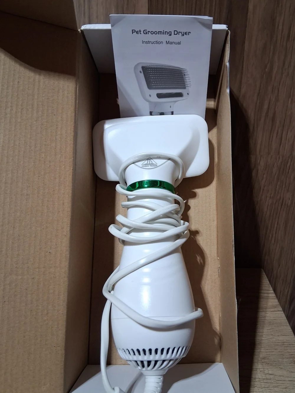 Pet Grooming Dryer - White